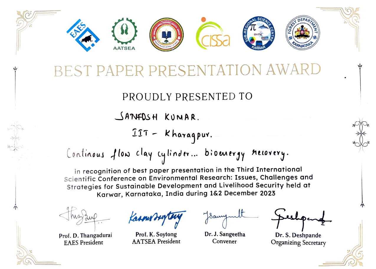 Best Paper Award
